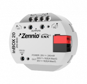 Zennio InBOX 20 - Многофункциональный привод KNX, 2 выхода 16A