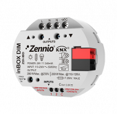 Zennio InBOX DIM - Диммер KNX универсальный (RLC, LED, CFL), 1-канальный, 2 входа