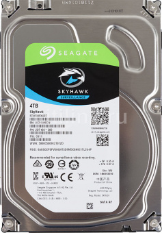     3.5" 4TB Seagate SkyHawk Surveillance HDD ST4000VX007