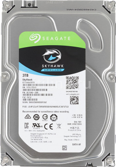     3.5" 3TB Seagate SkyHawk Surveillance HDD ST3000VX010